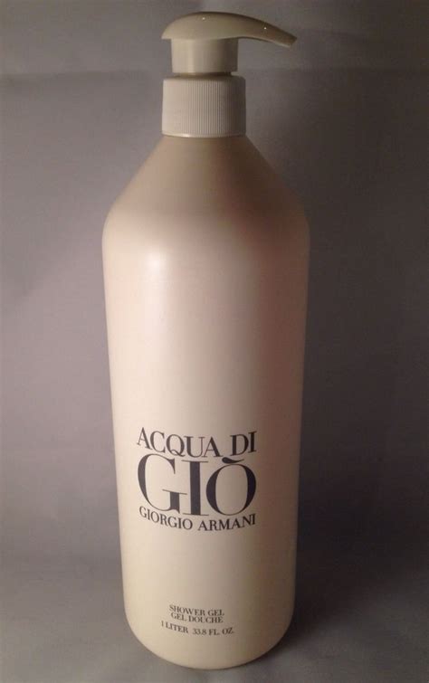 gio armani body wash